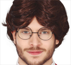 Lunettes Rondes / Lunettes Sorcier / Lunettes Harry Etudiant Montures Rondes Noires / La Maison Du Déguisement