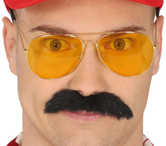 Lunettes verres jaunes / Lunettes Année 70,80s / La Maison DuDéguisement