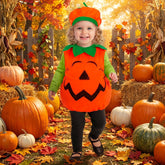 Déguisement Citrouille Bébé / Costume Citrouille Enfant / Costume Courge Bébé / La Maison Du Déguisement