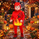 Déguisement Diable Bébé / Costume Petit Diable Enfant / La Maison Du Déguisement