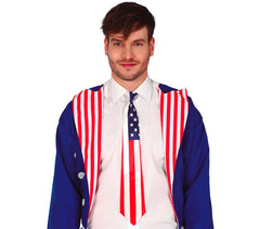 Cravate Américain / Cravate États-Unis / Cravate USA / La Maison Du Déguisement