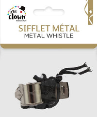 Sifflet métal / La Maison Du Déguisement