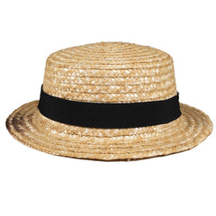 Chapeau Canotier Luxe / Chapeau De Paille Canotier Luxe / La Maison du Déguisement