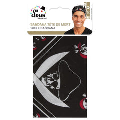 Bandana Pirate Têtes de Mort / Bandana Corsaire En Coton / La Maison Du Déguisement