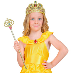 Baguette Magique de Fée Dorée / Baguette Magique Princesse Or / La Maison Du Déguisement