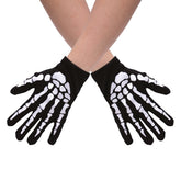 Gants De Squelette Enfant / Gants Courts Squelette Enfant / La maison Du Déguisement