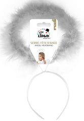 Auréole Ange Blanc / Serre-Tête auréole d'ange Blanc / La Maison Du Déguisement