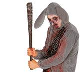 Batte de base-ball barbelé / Batte Ensanglantée imitation bois / La Maison Du Déguisement