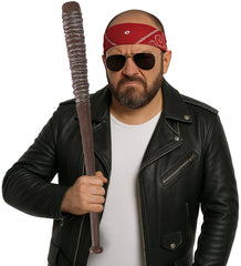 Batte de base-ball barbelé / Batte Ensanglantée imitation bois / La Maison Du Déguisement