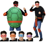 Kit Accessoires Tortue Ninja Licence Officielle / Set Accessoires De Déguisement Tortue Ninja / La Maison Du Déguisement