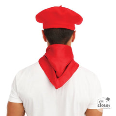 Bandana Rouge Uni / Foulard Basque Féria Rouge / La Maison Du Déguisement