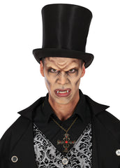 Canines De Vampire Argent Avec Pâte / Canines Dracula Argent / Deux Canines De Vampire à Coller Sur Vos Propres Dent / La Maison Du Déguisement