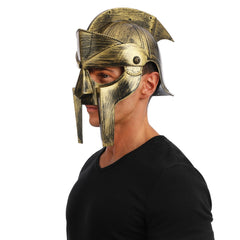 Casque De Gladiateur Bronze / Casque De Guerrier Romain / La Maison Du Déguisement