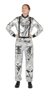 Déguisement Astronaute Argent Femme / Costume Combinaison Cosmonaute / La maison du déguisement