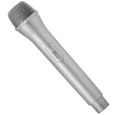 Micro Disco Argent / Microphone Luxe Argent / Faux Micro Réaliste / Microphone Argent / La Maison Du Déguisement