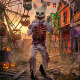 Déguisement Lapin Zombie Enfant / Costume Lapin Tueur Ensanglanté Halloween / La Maison Du Déguisement
