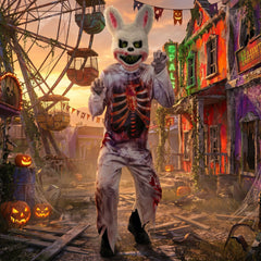 Déguisement Lapin Zombie Enfant / Costume Lapin Tueur Ensanglanté Halloween / La Maison Du Déguisement