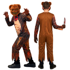 Déguisement Ours Zombie Enfant / Costume Ourson Tueur Ensanglanté Halloween / La Maison Du Déguisement