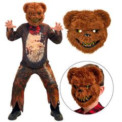 Déguisement Ours Zombie Enfant / Costume Ourson Tueur Ensanglanté Halloween / La Maison Du Déguisement