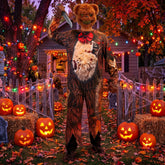 Déguisement Ours Zombie Adulte / Costume Ourson Tueur Ensanglanté Halloween / La Maison Du Déguisement