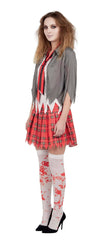 Déguisement Etudiante Zombie Adulte / Costume Ecolière sanglante Halloween Femme / La Maison Du Déguisement