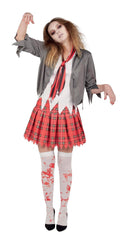 Déguisement Etudiante Zombie Adulte / Costume Ecolière sanglante Halloween Femme / La Maison Du Déguisement
