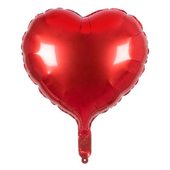 Ballon En Aluminium Coeur Rouge / Ballon Saint-Valentin / Ballon Aluminium Mylar Coeur Rouge / La Maison Du Déguisement