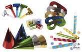 Kit Cotillons Boîte Multicolores 5 Personnes / Boite Cotillons Pour 5 Personnes / La Maison Du Déguisement