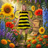 Déguisement Abeille Adulte / Costume Robe Abeille Femme / La Maison Du Déguisement