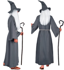 Déguisement Sorcier Magicien / Costume Mage Gandalf / La Maison Du Déguisement