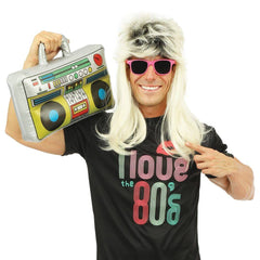 Ghetto Blaster Coloré Gonflable Années 80 / Radio Gonflable / La Maison Du Déguisement