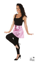 Jupe Disco Année 80 Rose / Minijupe Shiny Disco Rose / La Maison Du Déguisement