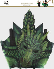 Set Dragon Vert / Kit Dragon Vert / La Maison Du Déguisement