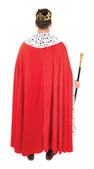 Location Déguisement Cape Royal Rouge / Location Costume Cape Roi Rouge / La Maison Du déguisement