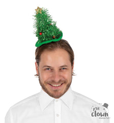 Serre-Tête Sapin de Noël / Mini Chapeau Arbre De Noël / Couronne Sapin de Noël / La Maison Du Déguisement