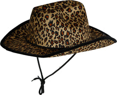 Chapeau Cow boy Léopard Adulte / Chapeau Western Leopard / La Maison Du Déguisement
