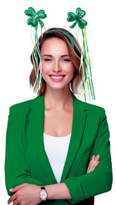Serre Tête Trèfle Saint Patrick Vert / Diadème Saint Patrick / La maison Du Déguisement