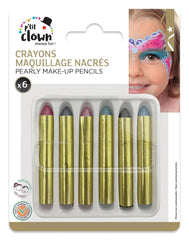 Crayons Maquillage Gras Nacrés / La Maison Du Déguisement