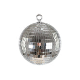 Boule à Facettes Miroir Argent 15 cm / Boule Disco Argent 15 cm / La Maison du Déguisement