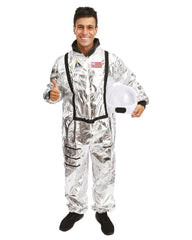 Location Déguisement Astronaute Argent Homme / Location Costume Combinaison Cosmonaute Adulte / La Maison Du Déguisement