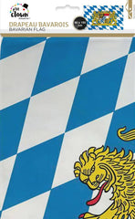 Drapeau Bavarois, 90x150 CM / Drapeau Oktoberfest / La Maison Du Déguisement