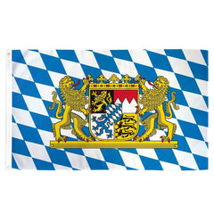 Drapeau Bavarois, 90x150 CM / Drapeau Oktoberfest / La Maison Du Déguisement