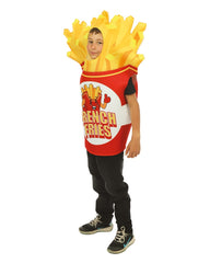 Déguisement Cornet Frites Enfant / Costume Barquette De Frites / La Maison Du Déguisement