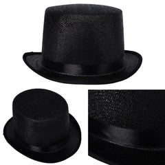 Chapeau Haut De Forme Noir Brillant Adulte / La Maison Du Déguisement