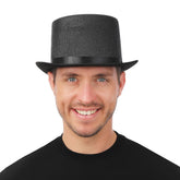 Chapeau Haut De Forme Noir Brillant Adulte / La Maison Du Déguisement