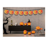 Guirlande citrouille Orange 3 M / Guirlandes citrouille Halloween / La Maison Du Déguisement