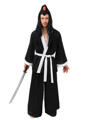 Déguisement Kimono Adulte / Costume Kimono Japonais Noir / Costume Kimono Samouraï Homme / La Maison Du Déguisement