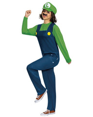 Déguisement de Luigi Licence Adulte / Costume Luigi Officielle Mario / La Maison Du Déguisement