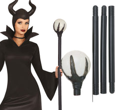 Bâton Maléfique / Bâton De Magicien / Canne Sorcier Détachable / la Maison Du Déguisement