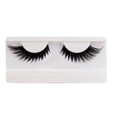 Faux cils En Forme Ailes noirs avec tube de colle / Faux Cils Noirs / La maison Du Déguisement